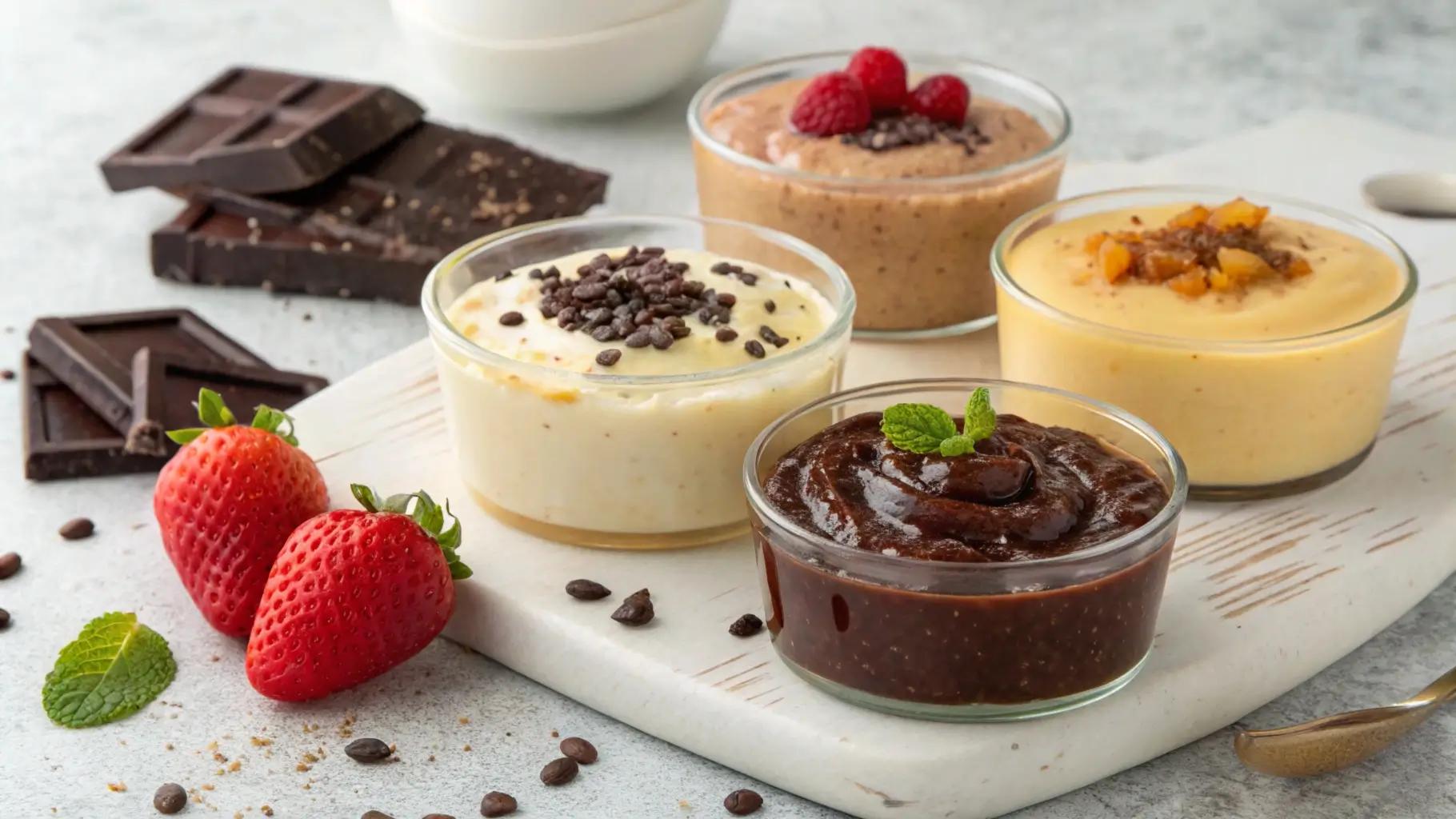 What-are-the-four-types-of-pudding